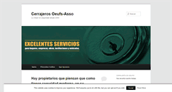 Desktop Screenshot of oeufs-asso.com